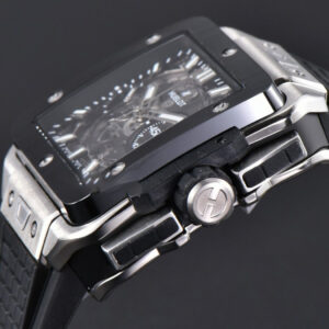 Square Bang Unico 42mm BBF Ceramic Skeleton Dial Rubber Strap A1280 - Image 19