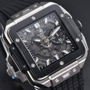 Square Bang Unico 42mm BBF Ceramic Skeleton Dial Rubber Strap A1280 - Image 20