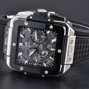 Square Bang Unico 42mm BBF Ceramic Skeleton Dial Rubber Strap A1280 - Image 21