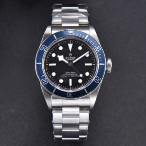 Heritage 2016 Black Bay Shield Blue 41MM ZF SS Bracelet A2824 - Image 2