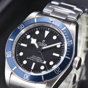 Heritage 2016 Black Bay Shield Blue 41MM ZF SS Bracelet A2824 - Image 3