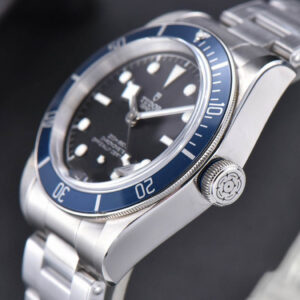 Heritage 2016 Black Bay Shield Blue 41MM ZF SS Bracelet A2824 - Image 9