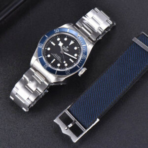Heritage 2016 Black Bay Shield Blue 41MM ZF SS Bracelet A2824 - Image 13
