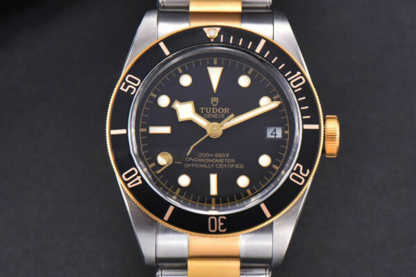 Heritage Black Bay S&G 2018 41MM ZF YG Dial SS/YG Bracelet A2824
