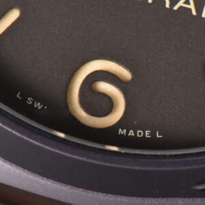 PAM505 Radiomir Black Seal VSF 45mm Brown Dial Leather Strap P9000 - Image 11