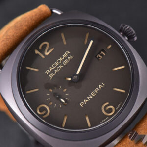 PAM505 Radiomir Black Seal VSF 45mm Brown Dial Leather Strap P9000 - Image 12