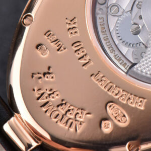 Queen of Naples Ladies ZF 28.5MM RG Diamond White MOP Dial Leather Strap Jap 6T51 - Image 16