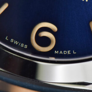PAM688 Luminor Submersible VSF 42mm 1950 3 Days Blue DIal Leather Strap P9001 - Image 6