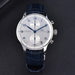 Portugieser Chrono IW371446 ZF 41MM White Dial Blue Strap Cal69355 - Image 2
