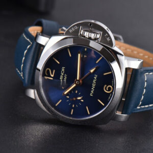PAM688 Luminor Submersible VSF 42mm 1950 3 Days Blue DIal Leather Strap P9001 - Image 12