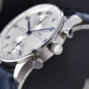 Portugieser Chrono IW371446 ZF 41MM White Dial Blue Strap Cal69355 - Image 10