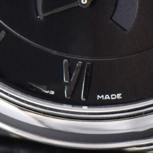 De Ville Hour Vision VSF 41mm Black Dial Roma Marker Leather Strap A8500 - Image 6