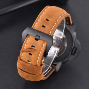 PAM441 Luminor 1950 GMT Ceramic VSF 44mm 3 Days Black DIal Leather Strap P9001 - Image 19