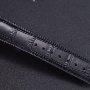 De Ville Hour Vision VSF 41mm Black Dial Roma Marker Leather Strap A8500 - Image 14
