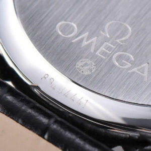 De Ville Hour Vision VSF 41mm Black Dial Roma Marker Leather Strap A8500 - Image 16