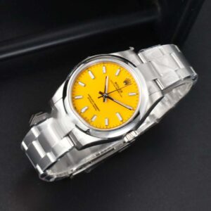 Oyster Perpetual 277200 31mm EWF Yellow Dial SS Bracelet A3230 - Image 28