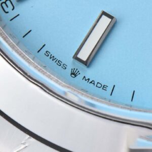Oyster Perpetual 126300 GMF 41MM 904L Smooth Bezel Tiffany Blue Ballon Dial SS Bracelet VR3230 - Image 32