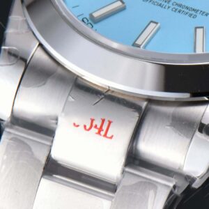Oyster Perpetual 126300 GMF 41MM 904L Smooth Bezel Tiffany Blue Ballon Dial SS Bracelet VR3230 - Image 30