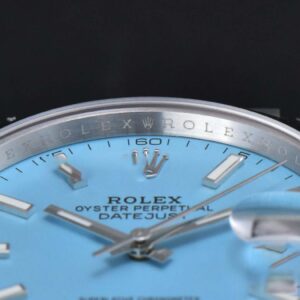 Oyster Perpetual 126300 GMF 41MM 904L Smooth Bezel Tiffany Blue Ballon Dial SS Bracelet VR3230 - Image 29