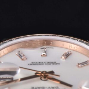 DayDate 36MM SS GMF Meteorite Dial Diamond Marker SS Bracelet A3235 - Image 5