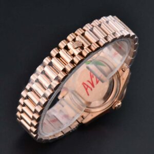 DayDate 36MM SS GMF Meteorite Dial Diamond Marker SS Bracelet A3235