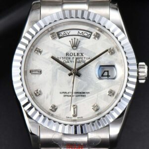 Daydate 36MM GMF YG Meteorite Dial Stick Diamond Marker YG Bracelet A3235 - Image 27