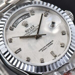 Daydate 36MM GMF YG Meteorite Dial Stick Diamond Marker YG Bracelet A3235 - Image 16