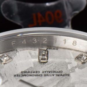 Daydate 36MM GMF SS Meteorite Dial Diamond Marker SS Bracelet A3235 - Image 4