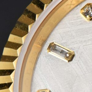 Daydate 36MM GMF YG Meteorite Dial Diamond Marker YG Bracelet A3235 - Image 25