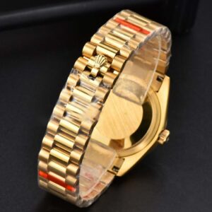 Daydate 36MM GMF Meteorite Dial Diamond Marker SS Bracelet A3235 - Image 29