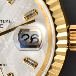 Daydate 36MM GMF Meteorite Dial Diamond Marker SS Bracelet A3235 - Image 7