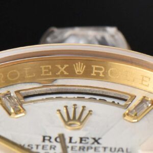 Daydate 36MM GMF Meteorite Dial Diamond Marker SS Bracelet A3235 - Image 3