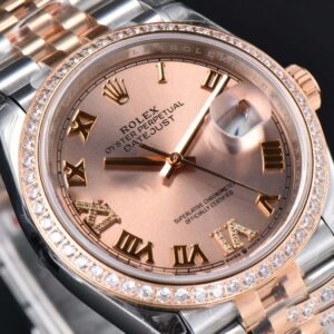 DateJust 36mm 126231 VSF RG/SS Diamond RG Dial Diamond Roma Marker Jubilee Bracelet VS3235 - Image 23