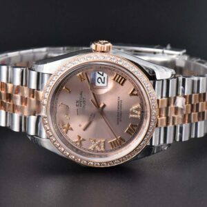 DateJust 36mm 126231 VSF RG/SS Diamond RG Dial Diamond Roma Marker Jubilee Bracelet VS3235 - Image 22