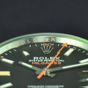 Milgauss 116400 40mm 904L GMF Black Dial SS Bracelet SH3131 - Image 8