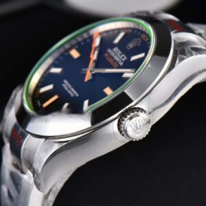 Milgauss 116400 GV 40mm 904L GSF Blue Dial Bracelet SA3131 - Image 18