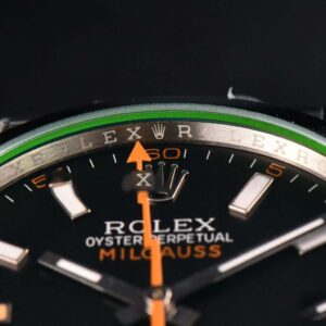 Milgauss 116400 GV 40mm 904L GSF Blue Dial Bracelet SA3131 - Image 17