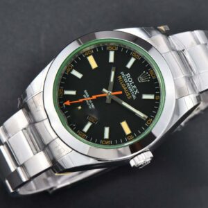 Milgauss 116400 GV 40mm 904L GSF Black Dial SS Bracelet SA3131 - Image 16