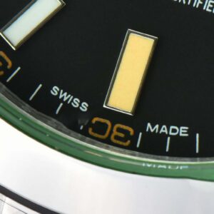 Milgauss 116400 GV 40mm 904L GSF Black Dial SS Bracelet SA3131 - Image 12