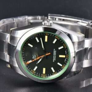 Milgauss 116400 GV 40mm 904L GSF Black Dial SS Bracelet SA3131 - Image 5