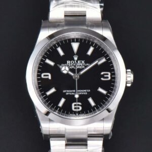Explorer 124273 36mm 904L GMF Black Dial SS Bracelet VR3230 - Image 38
