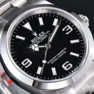 Explorer 124273 36mm 904L GMF Black Dial SS Bracelet VR3230 - Image 26