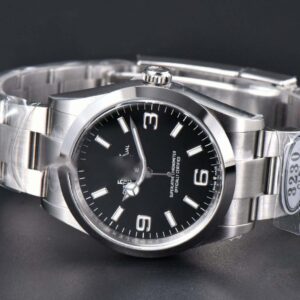 Explorer 124273 36mm 904L GMF Black Dial SS Bracelet VR3230 - Image 25