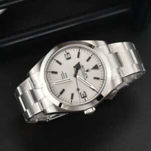 Explorer I 214270 39mm BPF White Dial SS Bracelet A2824 - Image 28