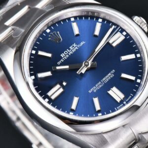 Oyster Perpetual 124300 GMF 41MM 904L Tiffany Ballon Blue DiaL SS Bracelet 2824 - Image 25