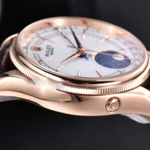 Cellini 50535 40mm Moonphase RG white dial KZF Asia 3195 Mod - Image 23