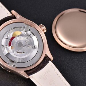 Cellini 50535 40mm Moonphase RG white dial KZF Asia 3195 Mod - Image 7