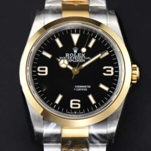 Explorer 124273 36mm YG/SS 904L GMF Black Dial YG/SS Bracelet VR3230 - Image 31