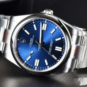 Oyster Perpetual 124300 41mm EWF Blue Dial SS Bracelet A3230 - Image 18