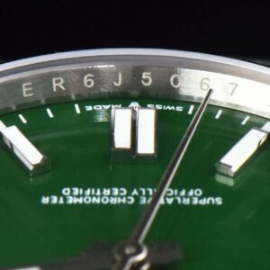 Oyster Perpetual 124300 41mm EWF Green Dial SS Bracelet A3230 - Image 2